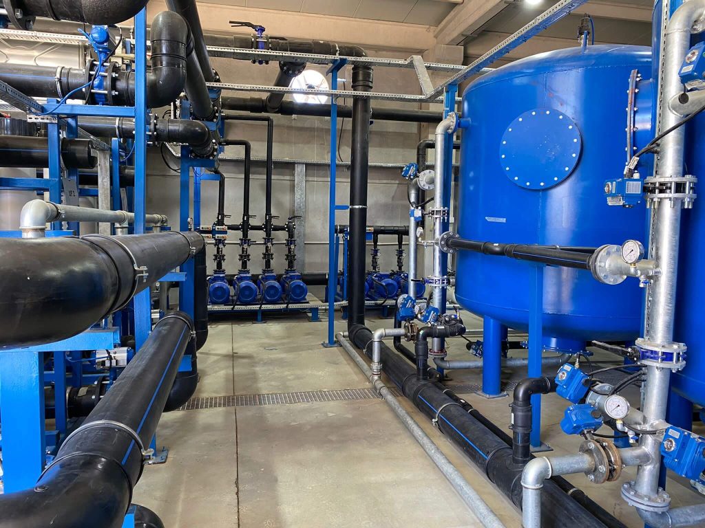 Hasköy Atık Su Geri Kazanım Tesisi Yapımı