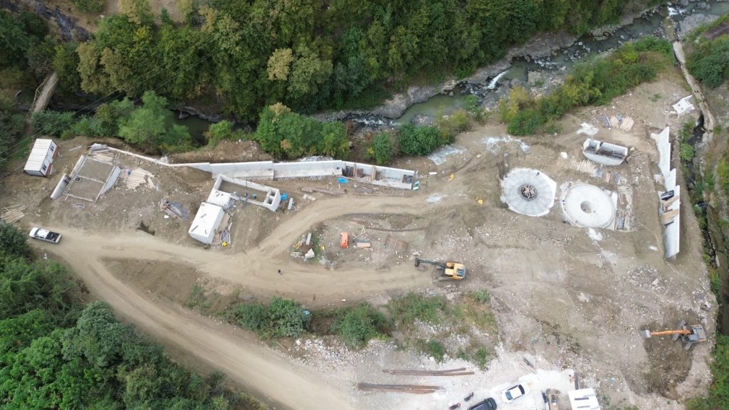 Düzköy (Trabzon) Atıksu Şebeke Hattı ve Atıksu Arıtma Tesisi İnşaatı Yapım İşi